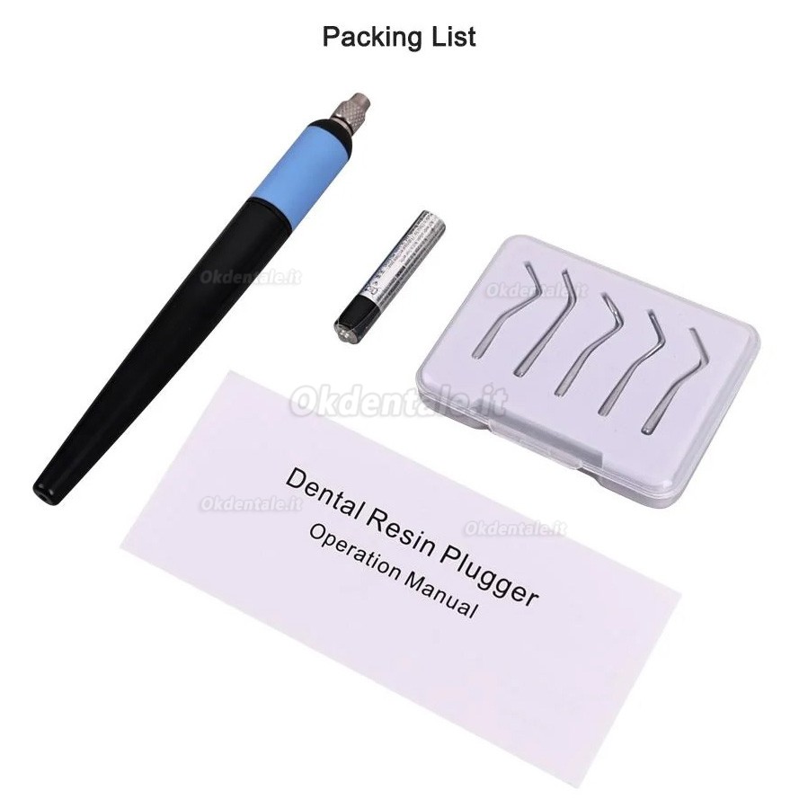 Strumento di riempimento in resina dentale elettrica, Strumenti per il riempimento delle gengive orali